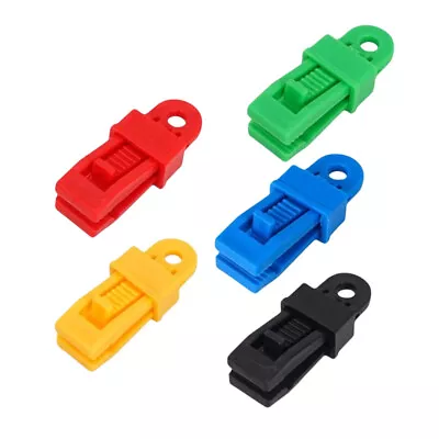 1-20X Awning Tarp Clips Set Reusable Buckle Tent Clamp Heavy Duty Camping Tool. • £6.11