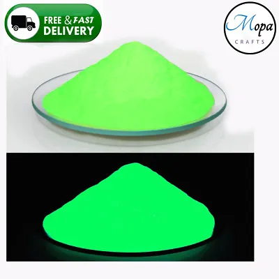 £3.75 • Buy Green Neon Glow In The Dark Pigment Powder For Paint,Nail,Art,Crafts,Acrylic