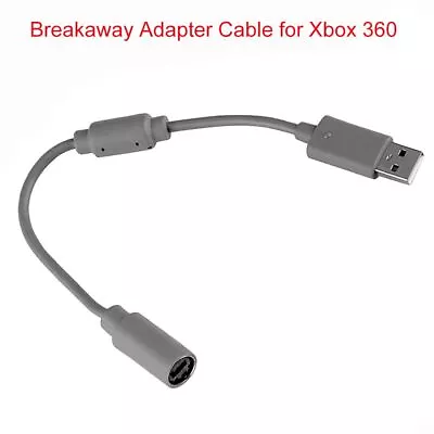 Breakaway Cable Adapter To PC For Microsoft Xbox 360 Wired Controllers • £3.61