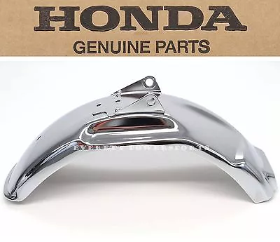 Rear Fender 72-77 Z50 A K3-K6 Mini Trail Genuine Honda OEM Chrome Mud Guard #W37 • $107.76