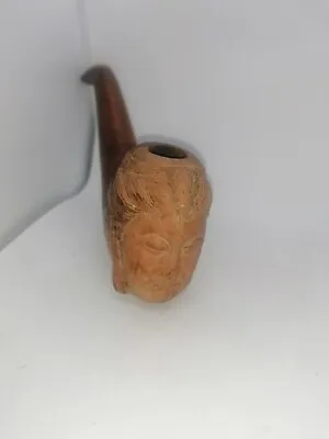 £5 • Buy Japanese Wooden Carved Pipe