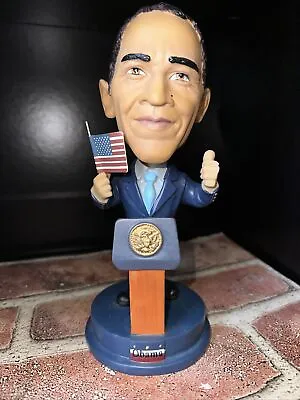 Barak Obama 2009 44Th President Of United States Bobble Head Figure K'S Solution • $18.99