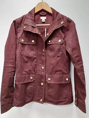 J. Crew Women's Burgundy Size XS Jacket • $19.99