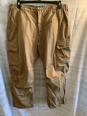 Men's LA Police Gear Tactical Cargo Pants In TanSize 40x30 • $19.99