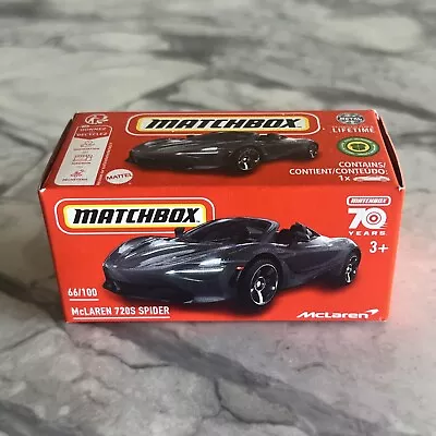 Matchbox McLaren 720S Spider 66/100 Matchbox Power Grabs Brand New • $7.50