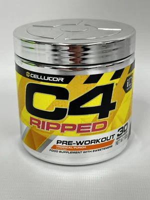 £17.91 • Buy Cellucor C4 Ripped Pre-workout Supplement Tropical Punch - 30 Servings 1 Month 
