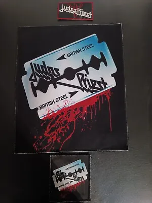 Judas Priest Back Patch Sew On 13 By 11 1/2 Inches With 2 Small Patches • $30