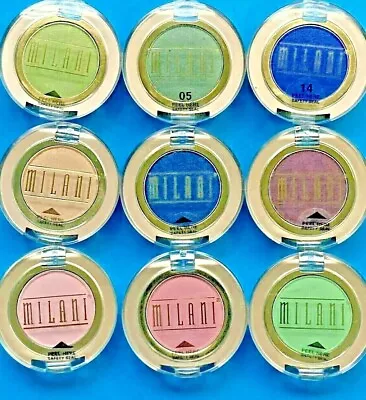 9 Pcs Milani Eyeshadow With Safety Sealed  Mixed Color  ( Lot Of 9 ) • $29.99