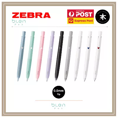 $5.70 • Buy Zebra Blen Ballpoint Pen - 0.5 Mm (NEW)
