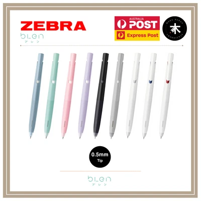 $5.70 • Buy Zebra Blen Ballpoint Pen - 0.5 Mm (NEW)