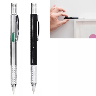 Kikkerland 4in1 Pen Multi Tool Philips Flat Ballpoint Screwdriver Ruler Inch Cm • $9.14