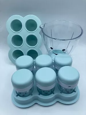 Nutribullet Baby Food Pieces Replacement Containers Blender Storage 16 Piece Lot • $19.99