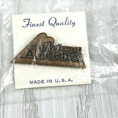 Market America Bronze Tack Lapel Pin Clutch Back Clasp Brand New 1.5  • $11.90