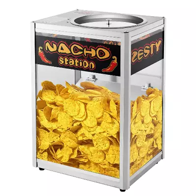 Nacho Warmer Chip Commercial Capacity Chips Dispenser Grade Concession Design • $196.11