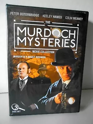 The Murdoch Mysteries-Movie Coll. 3 Disc Set-Brand New But Not Sealed--Pristine • $21