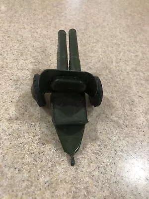 Toy Military Army Cannon All Plastic Green Double Barrel • $1.49
