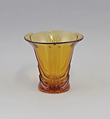 9135173 Glas Type Deco Krater-Vase France Middle 20. Century • $212.59