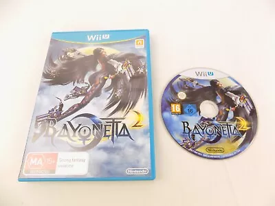 Mint Disc Nintendo Wii U Bayonetta 2 II Free Postage • $26.32