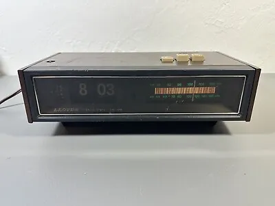 $34.99 • Buy Lloyds FM/AM Alarm Clock Radio Model 1J61G-118B Flip Clock