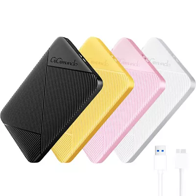 GiGimundo USB 3.0 2.5  Inch SATA External Hard Drive HDD SSD Enclosure Case • $9.59