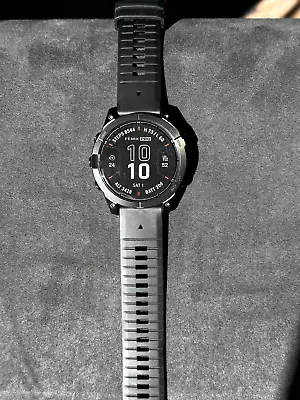Garmin Fenix 7 Pro Solar Sapphire 47mm Sport Smartwatch Black • $799