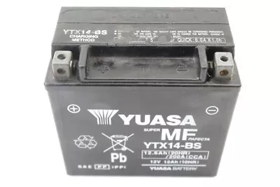 Yuasa Motorcycle Battery Ytx14-bs 12v 12ah 200a Battery • £39.75