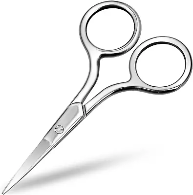 Eyebrow Scissors Multi-Purpose Cuticle Scissors Stainless Steel Mini Scissors Fo • $22.99