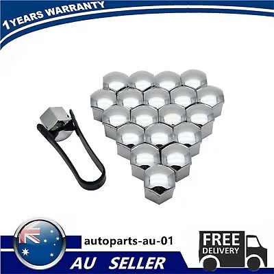 20x 19mm Wheel Nut Lug Bolt Cover Cap For Holden Commodore VB/L/U VT VX VY VZ SS • $32.98