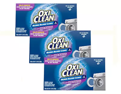 OxiClean Washing Machine Cleaner 4 Count - Pack Of 3 • £30.59