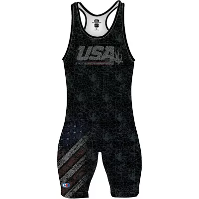 Cliff Keen The Patriot Sublimated Wrestling Singlet - USA • $69.75