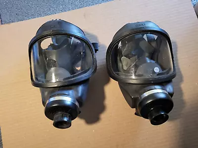 2 MSA Full Face Respirator Gas Mask - Medium • $80