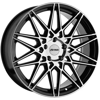 Petrol P3C 19x8 5x112 +40mm Black/Machined Wheel Rim 19  Inch • $239.99