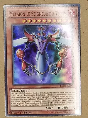 YGO Card - Metaion The Timelord - Super Rare - LC5D-FR228 - 1st - LP - French • $0.90