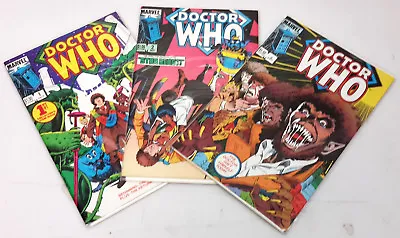 $4.99 • Buy 1984-1986 Doctor Who MARVEL Comic Book Collection- 23 Issues- Your Choice & Sets