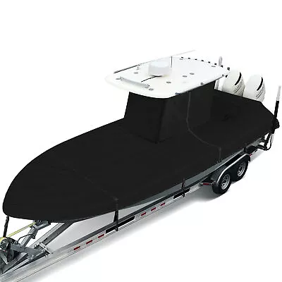 T-Top Boat Covers Fits Boat 17'-24' Length Up To 102 -116  Beam Width • $93.99