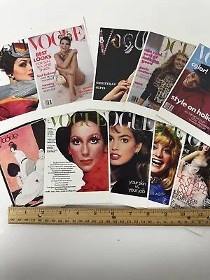 Postcard Vogue Magazine Covers Lot Of 22 • $9.25