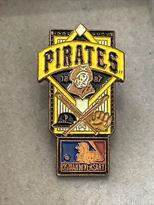 Pittsburgh Pirates Pin MLB Baseball 125th Anniversary Rare Vintage W/ Card • $12.99
