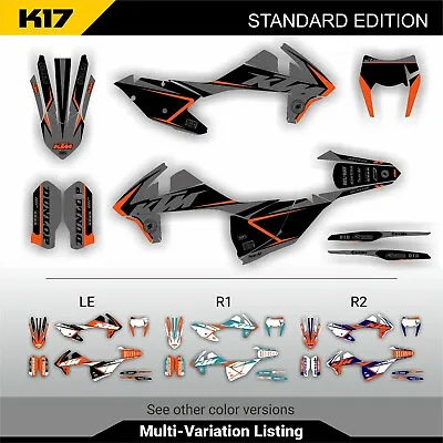 Graphics Kit KTM EXC EXC-F XC-W XCF-W 150 250 300 350 450 2017 2018 2019 Decals • $169.90