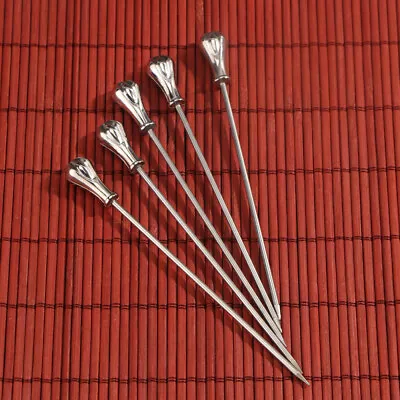 5 Pcs Martini Picks Fruit Party Picks Fruit Forks Fruit Stick Toothpicks • $14.84