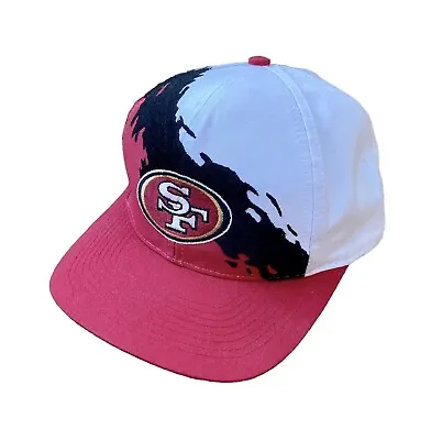 Vintage San Francisco 49ers Splash Logo 7 SnapBack Hat/Cap • $85
