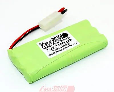 Ni-MH 7.2V 2000mAh Chargeable Battery For Nikko Remote Control F1 Ferrari Car US • $19.95