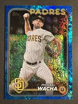 Michael Wacha 2024 Topps Series 1 Blue Foil Refractor /999 San Diego Padres #245 • $1.99