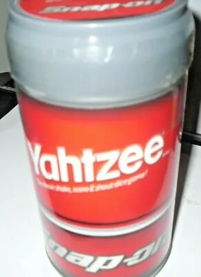 Snap On Yahtzee Classic Shake Score  Shout Dice Hasbro  Collectible Game New  • $17.88