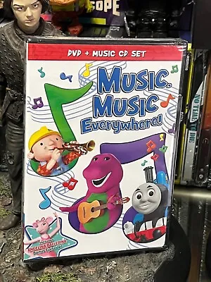 Music Music Everywhere! (DVD + Music CD Set) Barney Kipper Thomas & Friends.. • $19.98