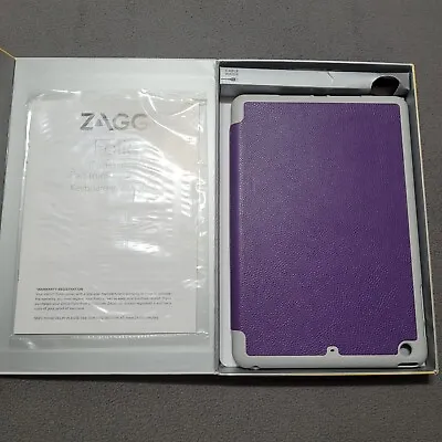 ZAGG Folio Case Hinged With Bluetooth KeyboardFor IPad Mini 7.9inch-Purple • $12.95