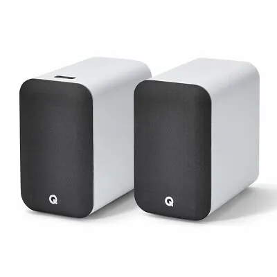 Q Acoustic M20 Bluetooth Active Speakers HD Wireless Music System Satin White • £328