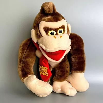 Rare 1999 Donkey Kong Vintage Plush Doll Banpresto 10  25cm Nintendo NES No Tag • $74