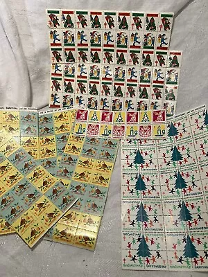 Vintage American Lung Association Christmas Seals / 60’s & 70’s • $9.99
