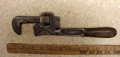 Antique H.D. Smith 10   Perfect Handle Inlaid W.H. Pipe  WrenchVGCL@@K & READ! • $18.49