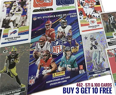 Panini NFL 2023/24 American Football STICKERS #462-Card 100  Buy 3 Get 10 Free • £1.99